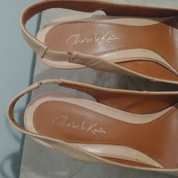 Charles and Keith Nude Heeled Shoes - Picture 3 of 7